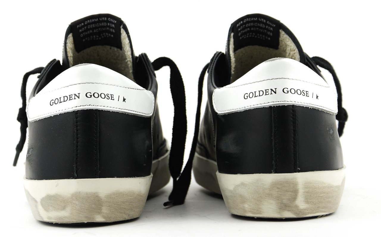 Golden Goose Superstar Black White Zwart