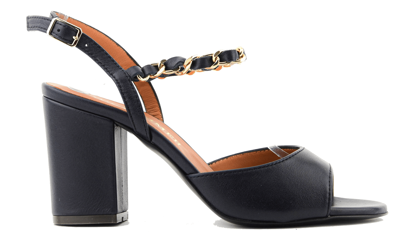 Paul Warmer Sara Chain Sandal Bue Blauw