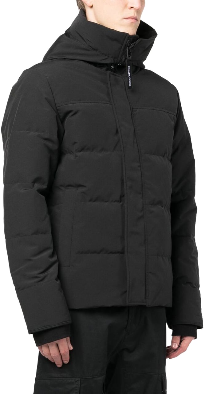Canada Goose Canada Goose Gewatteerde Jas Zwart MacMillan Zwart