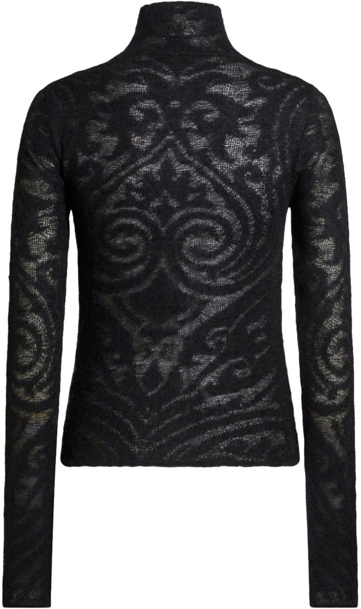 Etro Sweaters Black Zwart