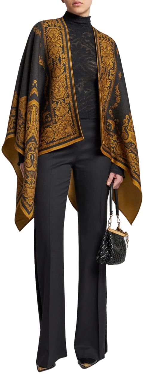 Etro Sweaters Black Zwart