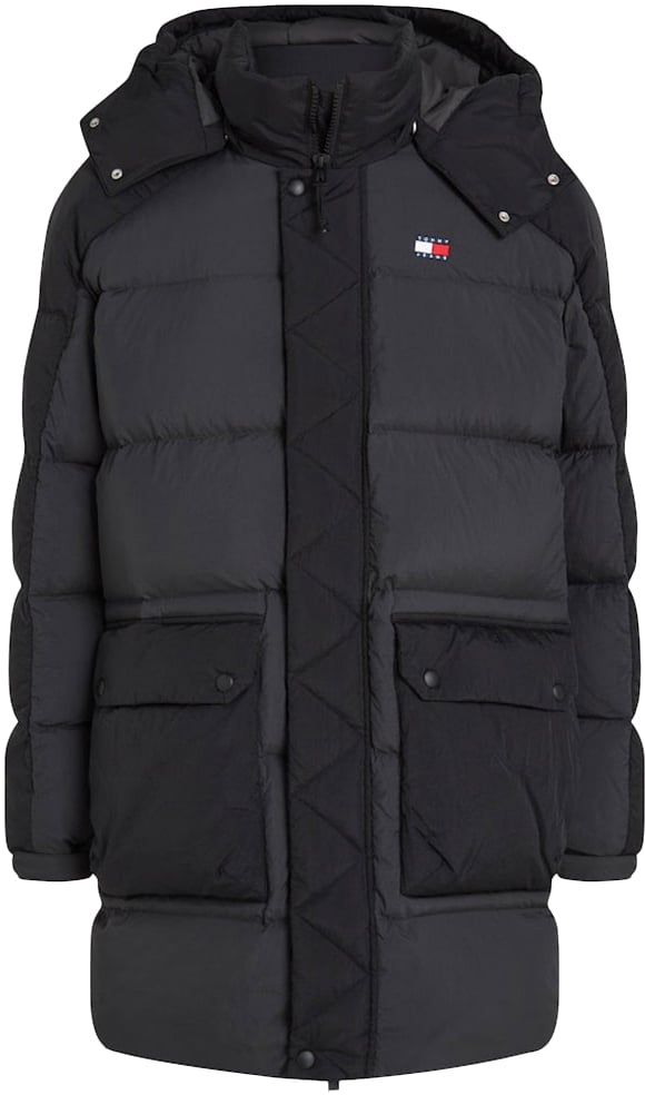 Tommy Jeans Tommy Jeans Two Tone Parka Zwart