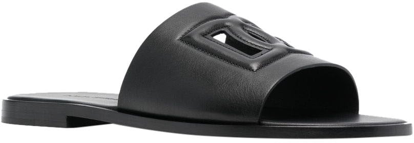 Dolce & Gabbana DG Slides Zwart
