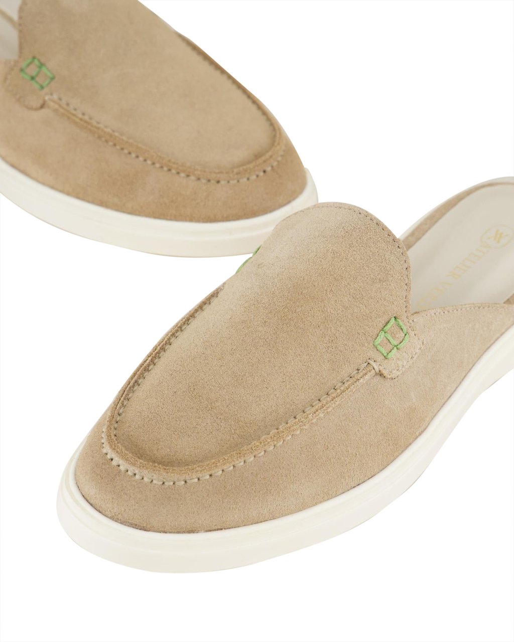 Atelier Verdi Dames Molly Slipper Genova Beige