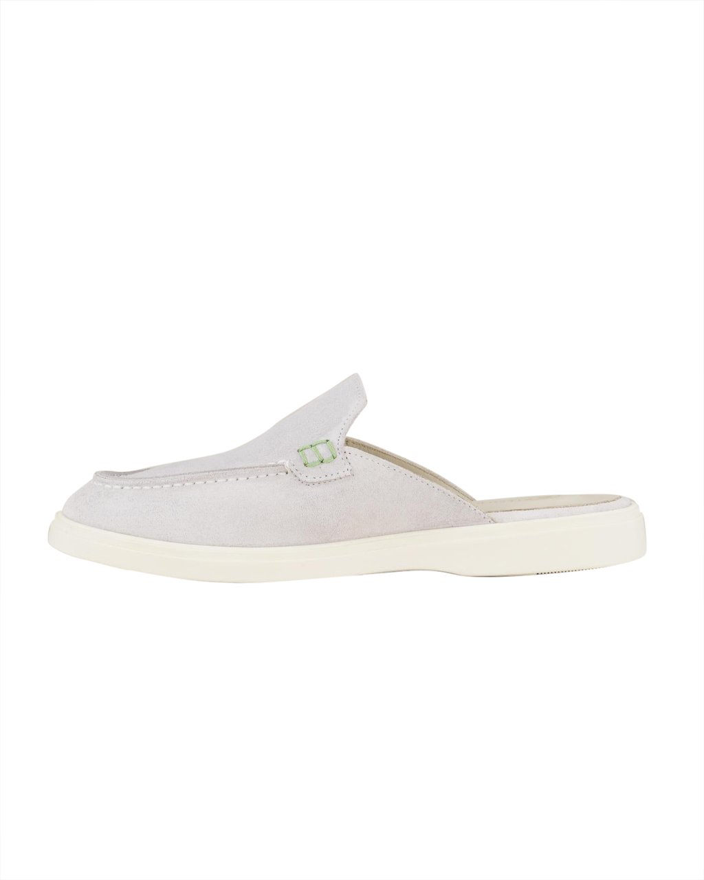 Atelier Verdi Dames Laura Slip On Sandal Ivory Wit