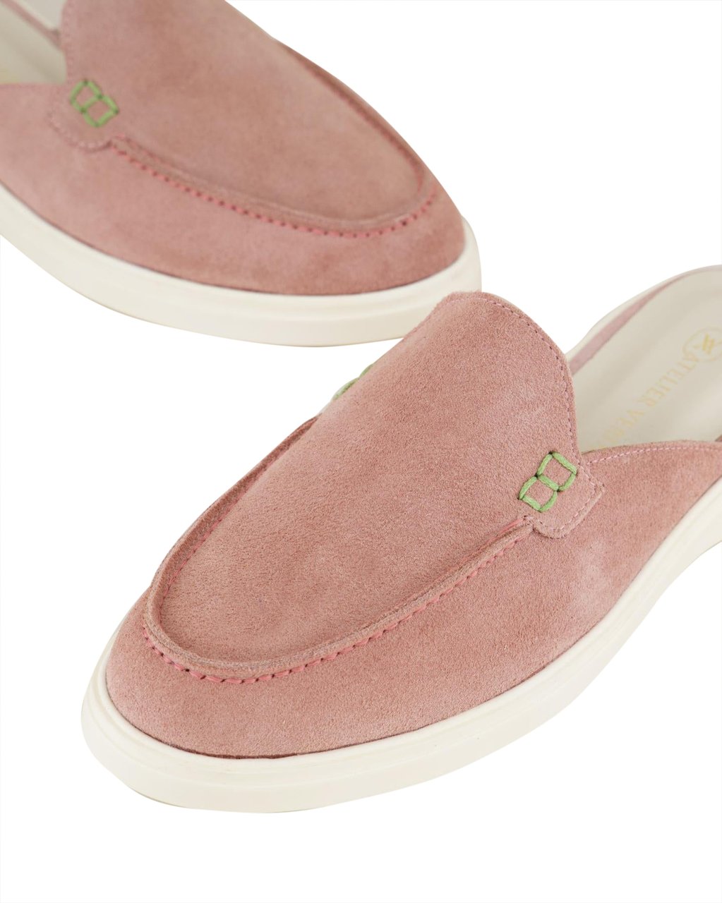 Atelier Verdi Dames Laura Slip On Sandal Nude Roze