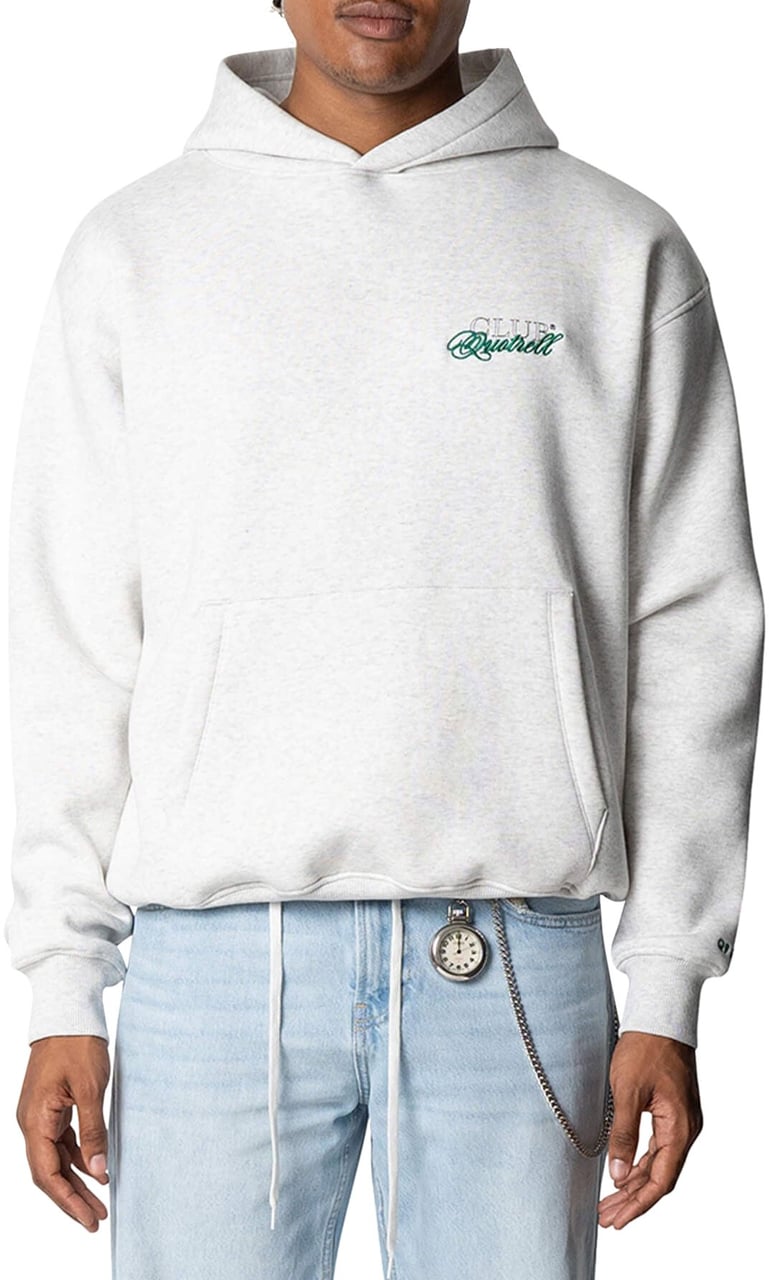 Quotrell Futura Hoodie | Light Grey Melee/gre Grijs