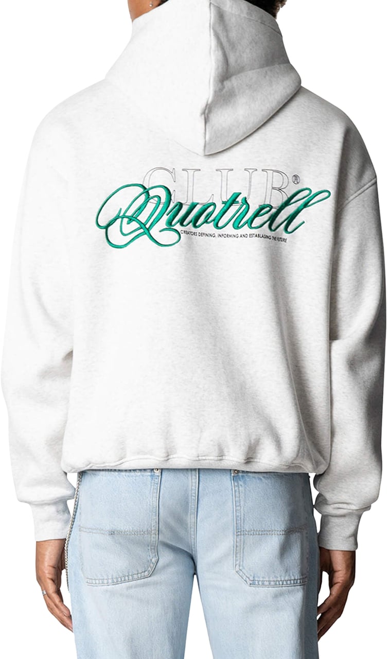 Quotrell Futura Hoodie | Light Grey Melee/gre Grijs