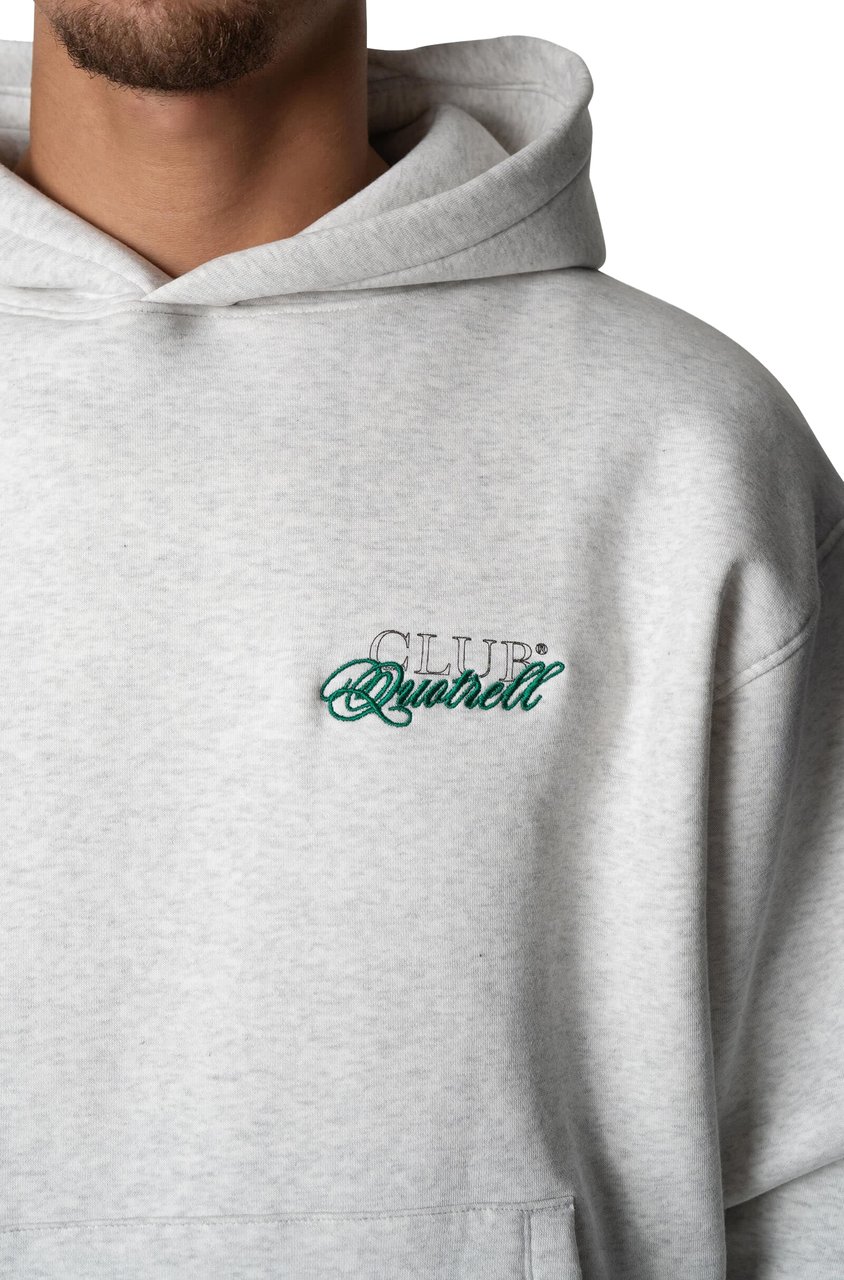 Quotrell Futura Hoodie | Light Grey Melee/gre Grijs