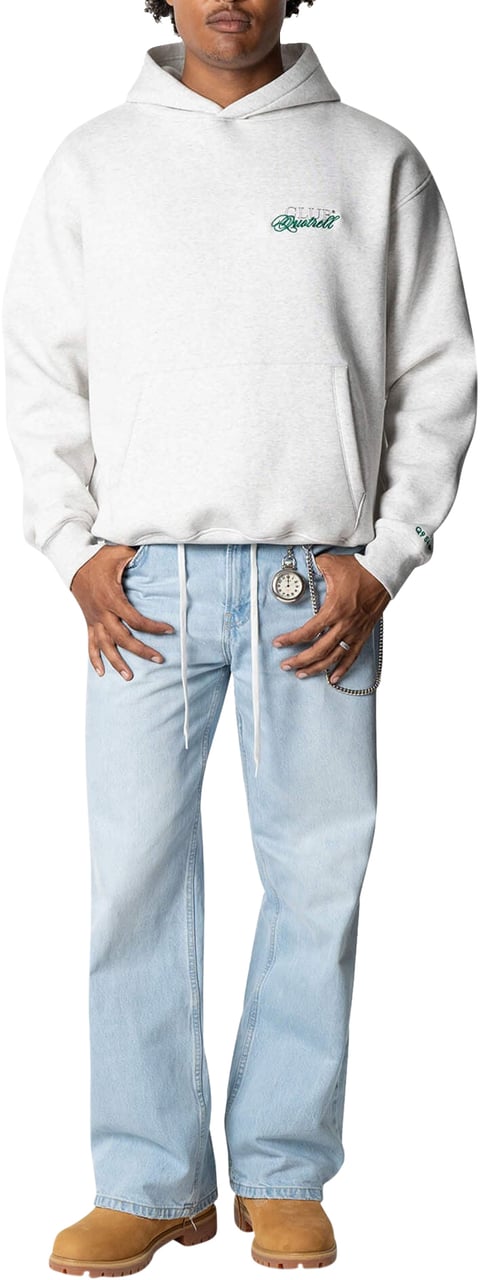 Quotrell Futura Hoodie | Light Grey Melee/gre Grijs