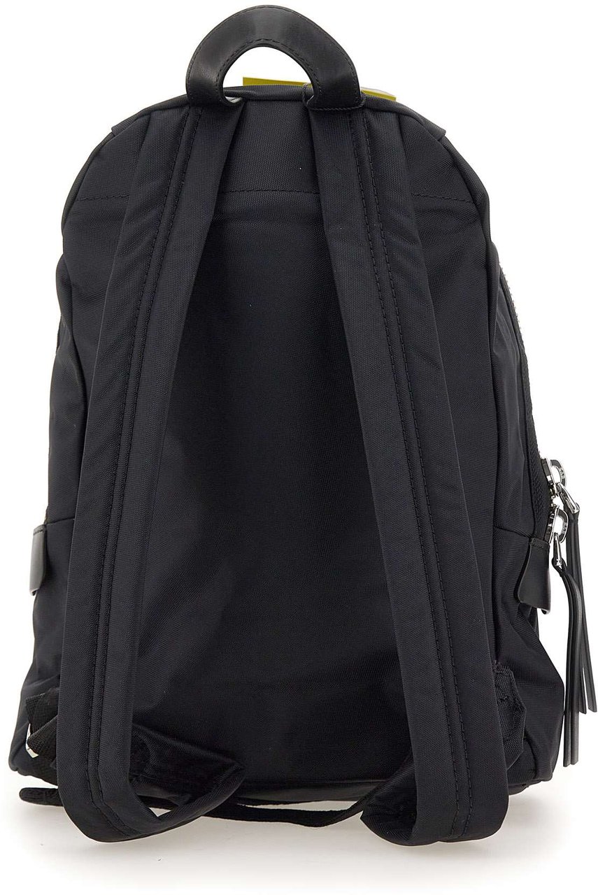 Marc Jacobs The Biker Nylon Medium Black Backpack Black Zwart