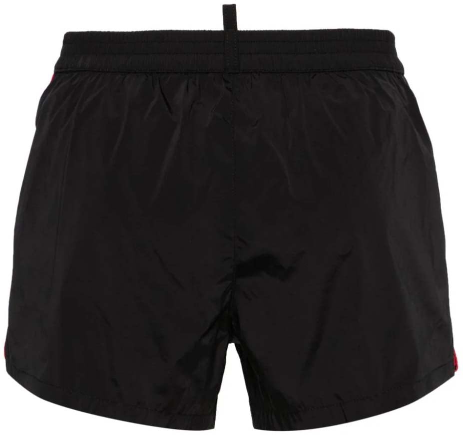 Dsquared2 Side Logo Swim Shorts Zwart
