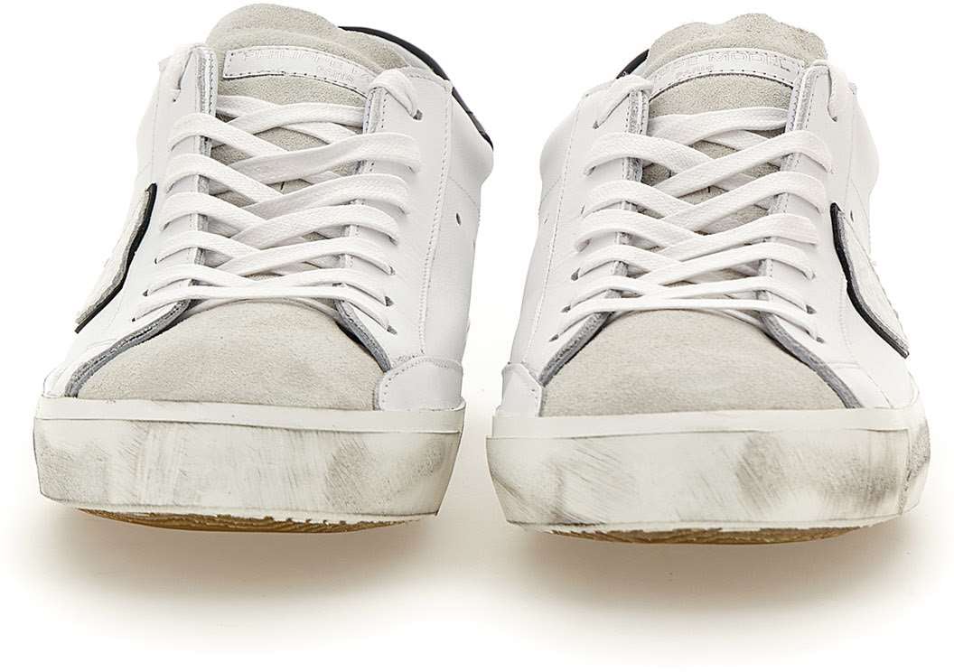 Philippe Model Flat Shoes White Wit