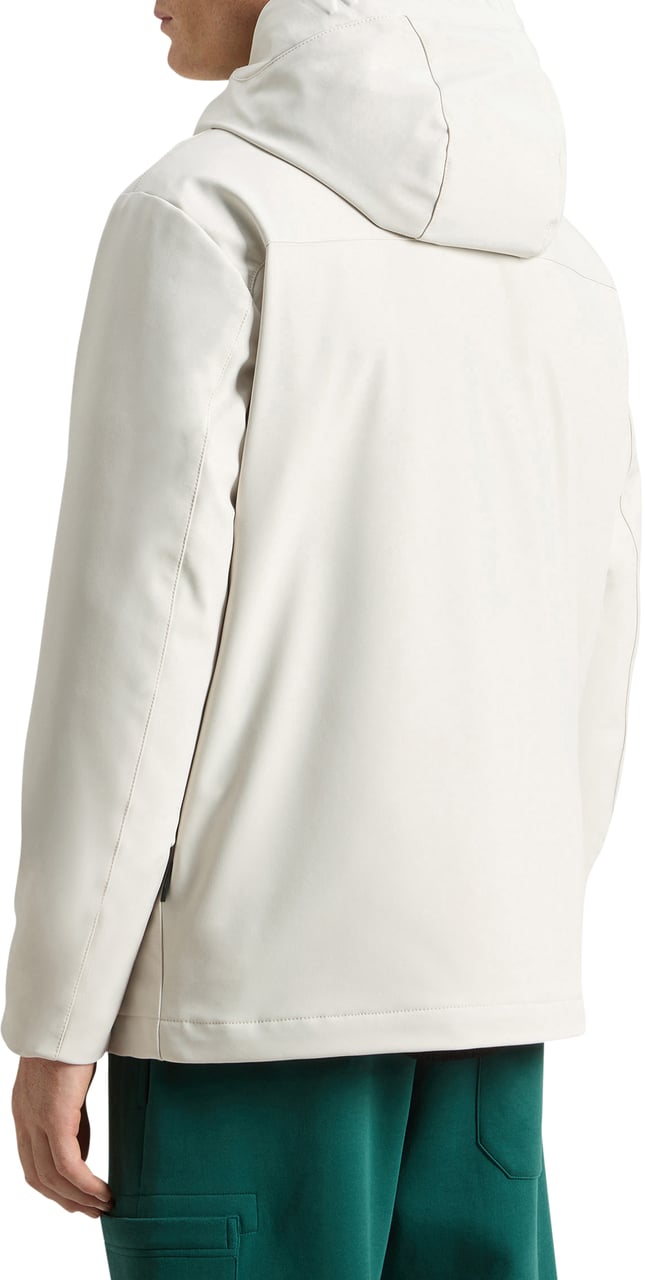 Woolrich Coats Sand Rock Grijs