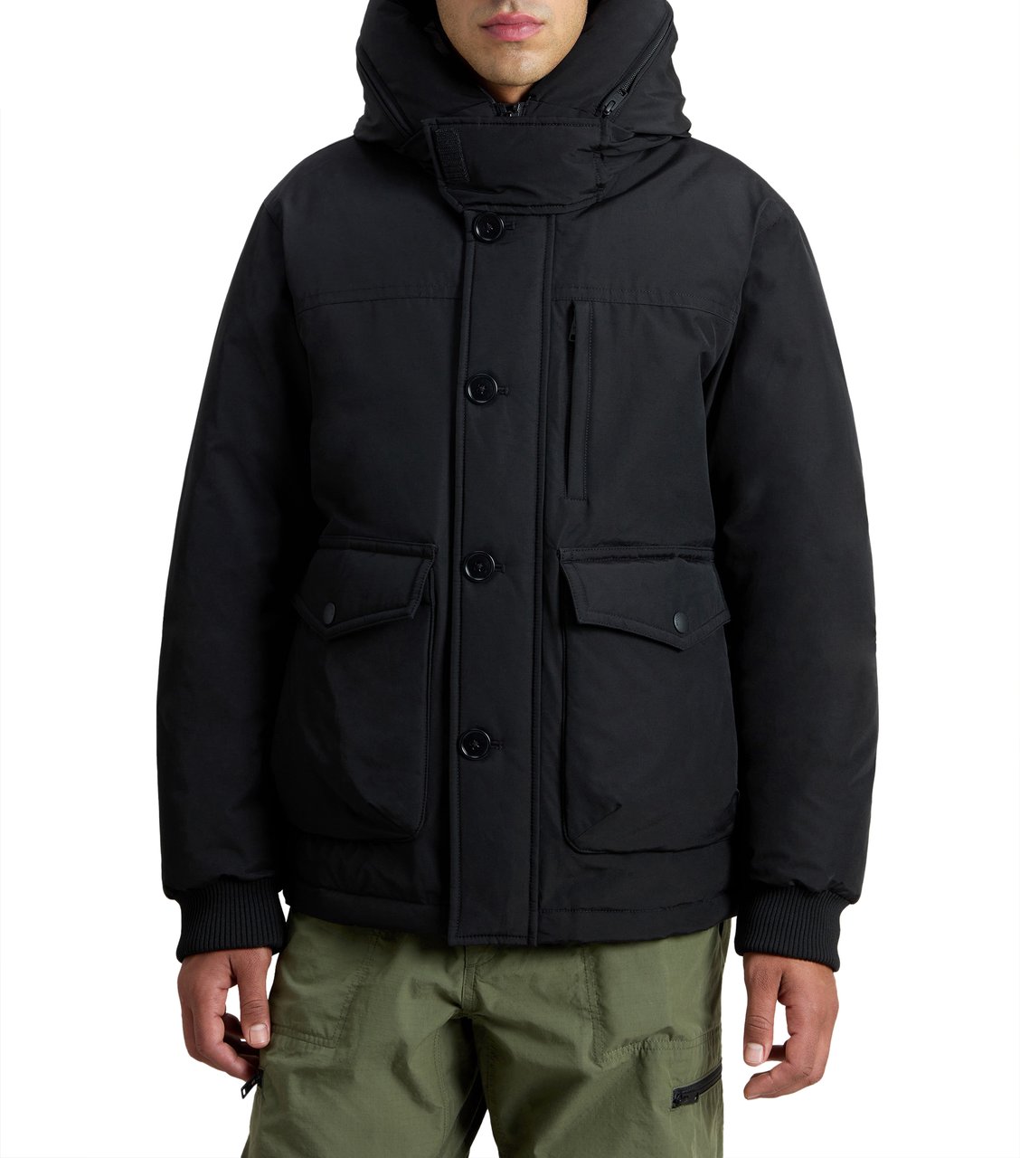 Woolrich Coats Black Zwart