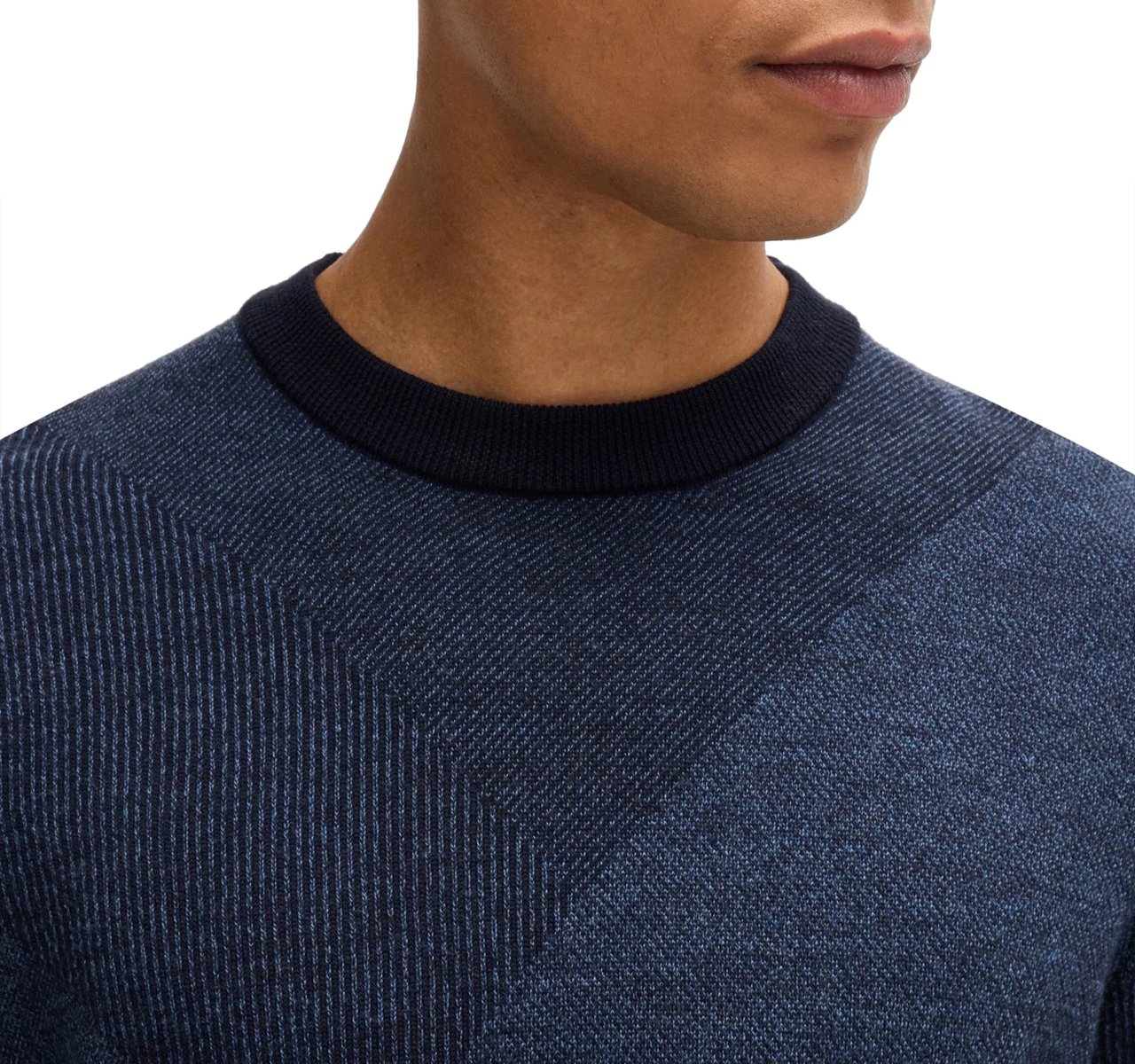 Boss Sweaters Blue Blauw
