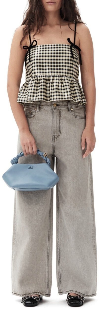 Ganni Jeans Future Grijs