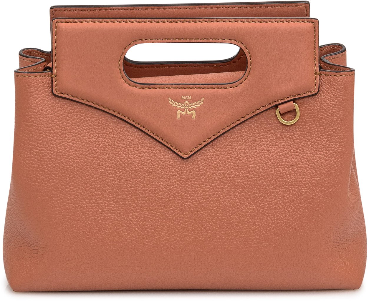 MCM Borsa Soft Diamond Tote Bruin