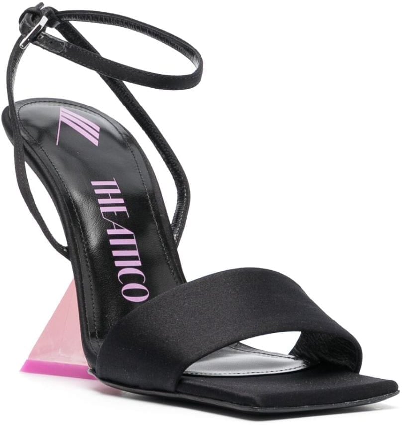 The Attico Sandals Black Zwart