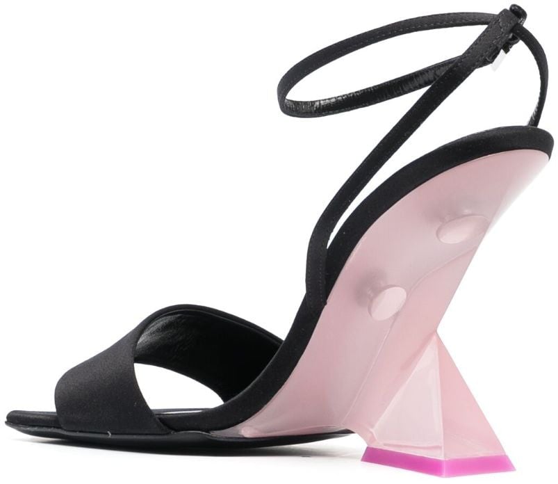 The Attico Sandals Black Zwart