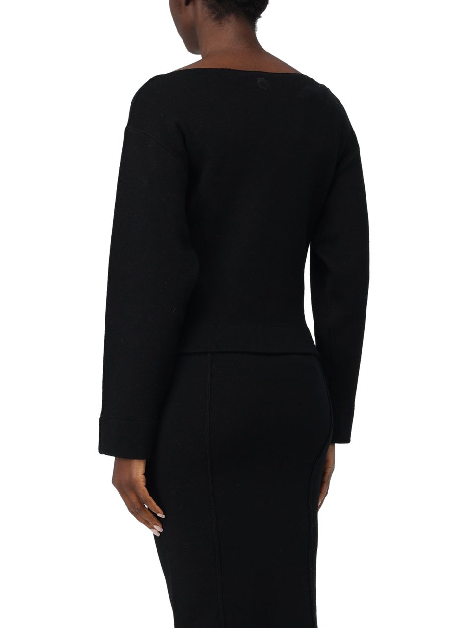 Pinko Sweaters Nero Limousine Zwart