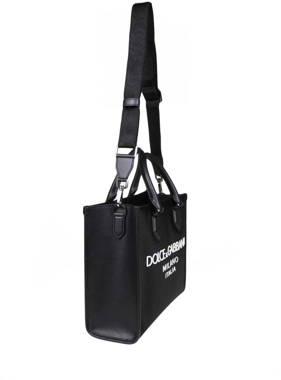 Dolce & Gabbana Logo Bag Zwart