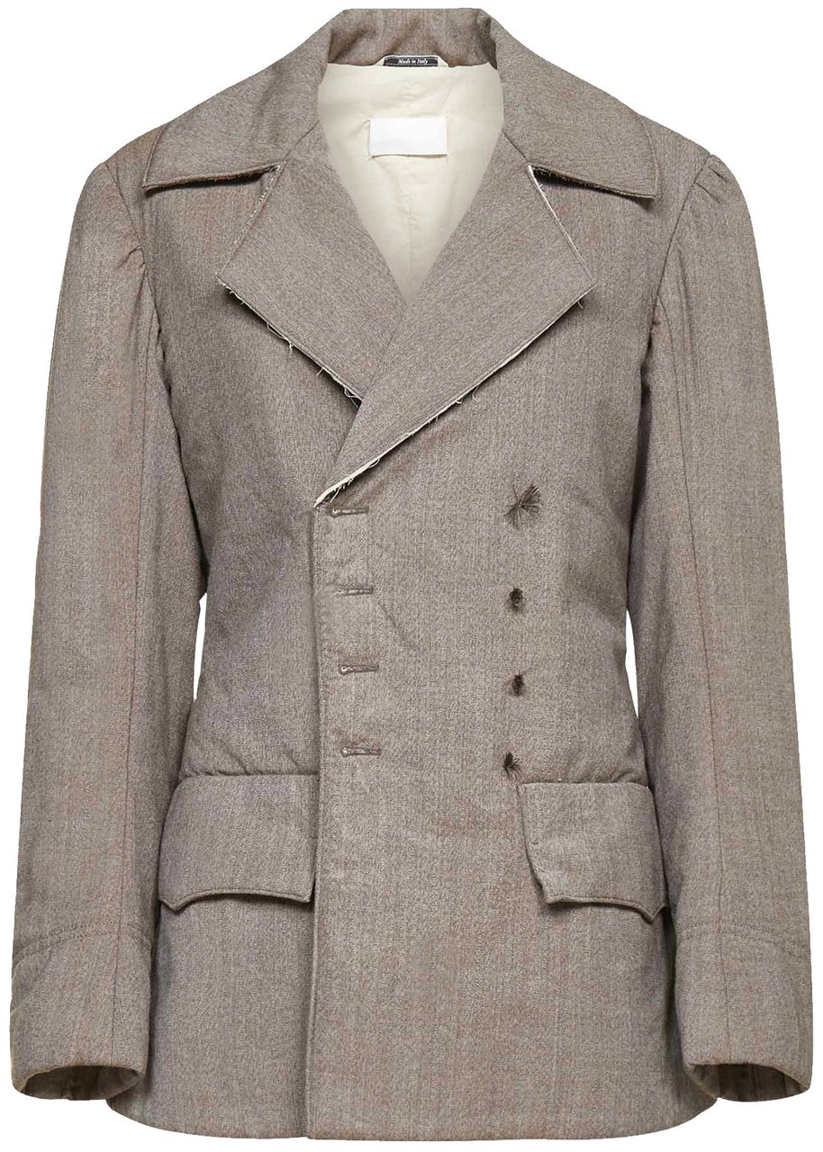 Maison Margiela Maison Margiela Wool Blazer Bruin