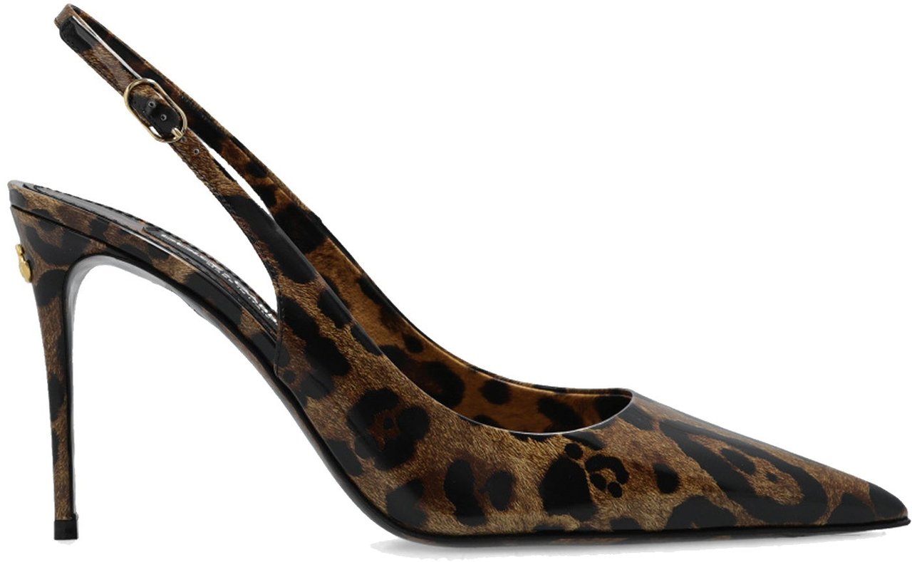 Dolce & Gabbana Tacchi a punta Animalier Dierenprint