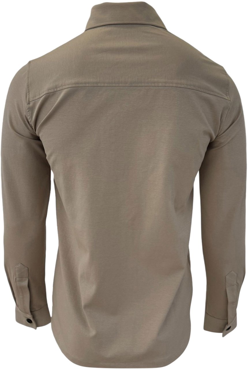 Genti Oaks shirt jacket beige Beige