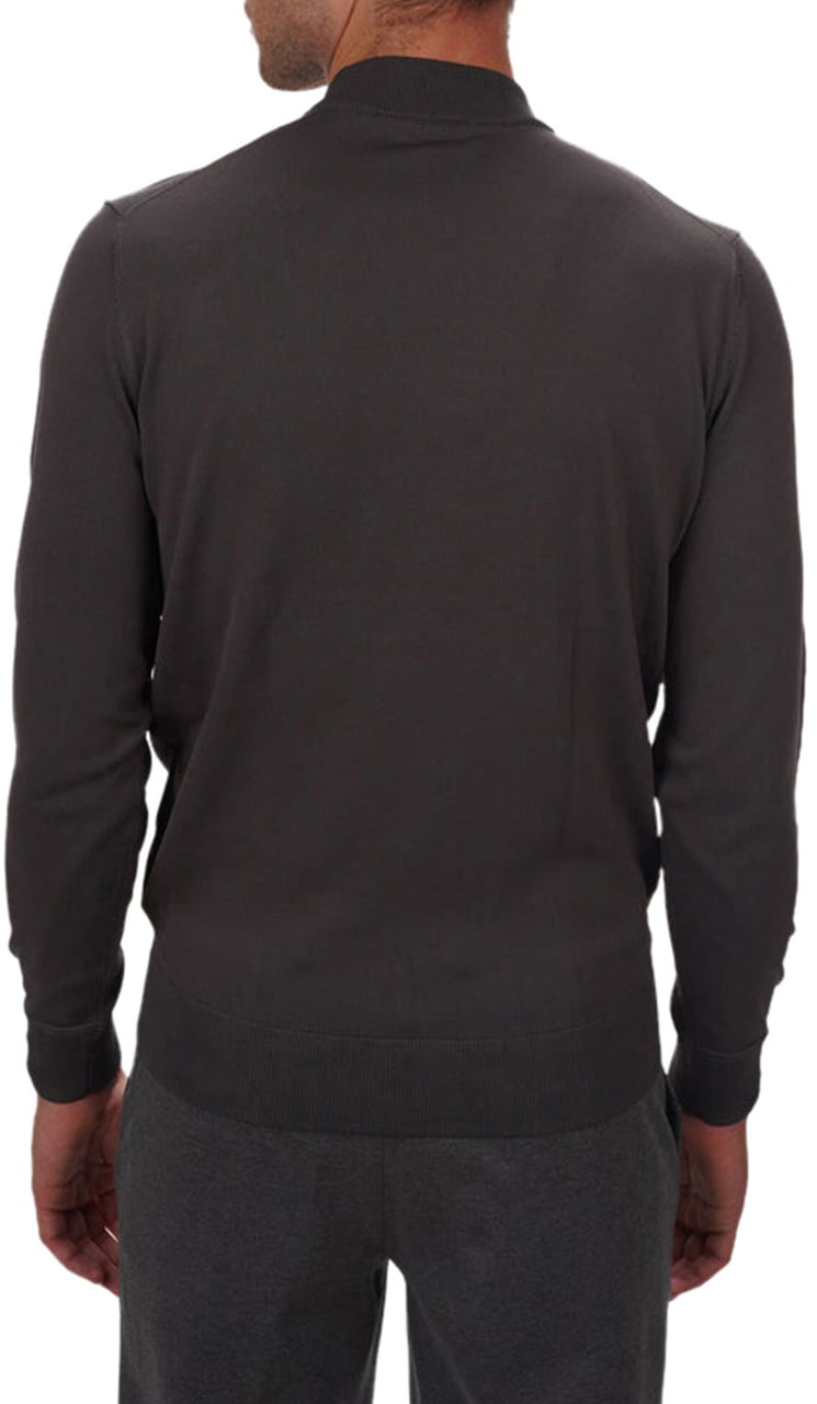 Genti turtle pullover grijs Grijs