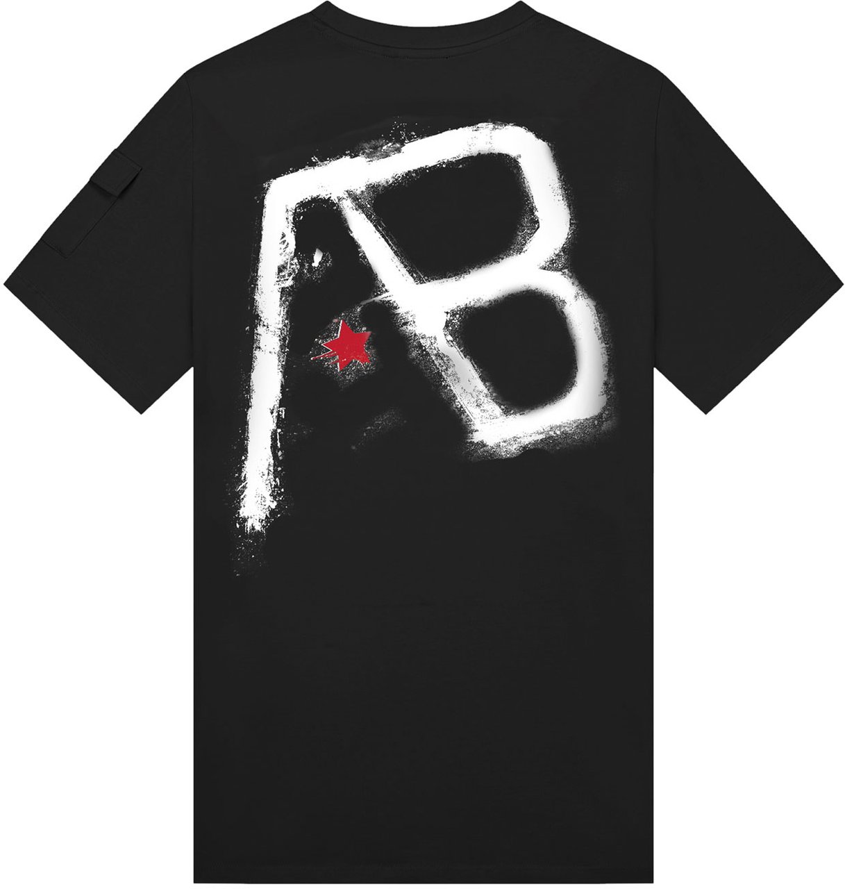 AB Lifestyle Cargo Tee Jet Black Zwart