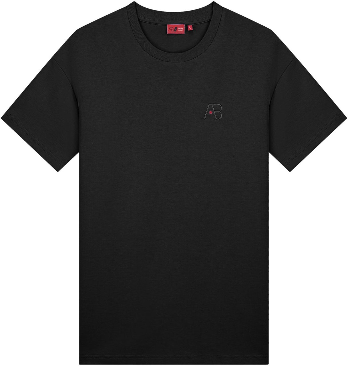 AB Lifestyle Regular Fit Tee Jet Black Zwart