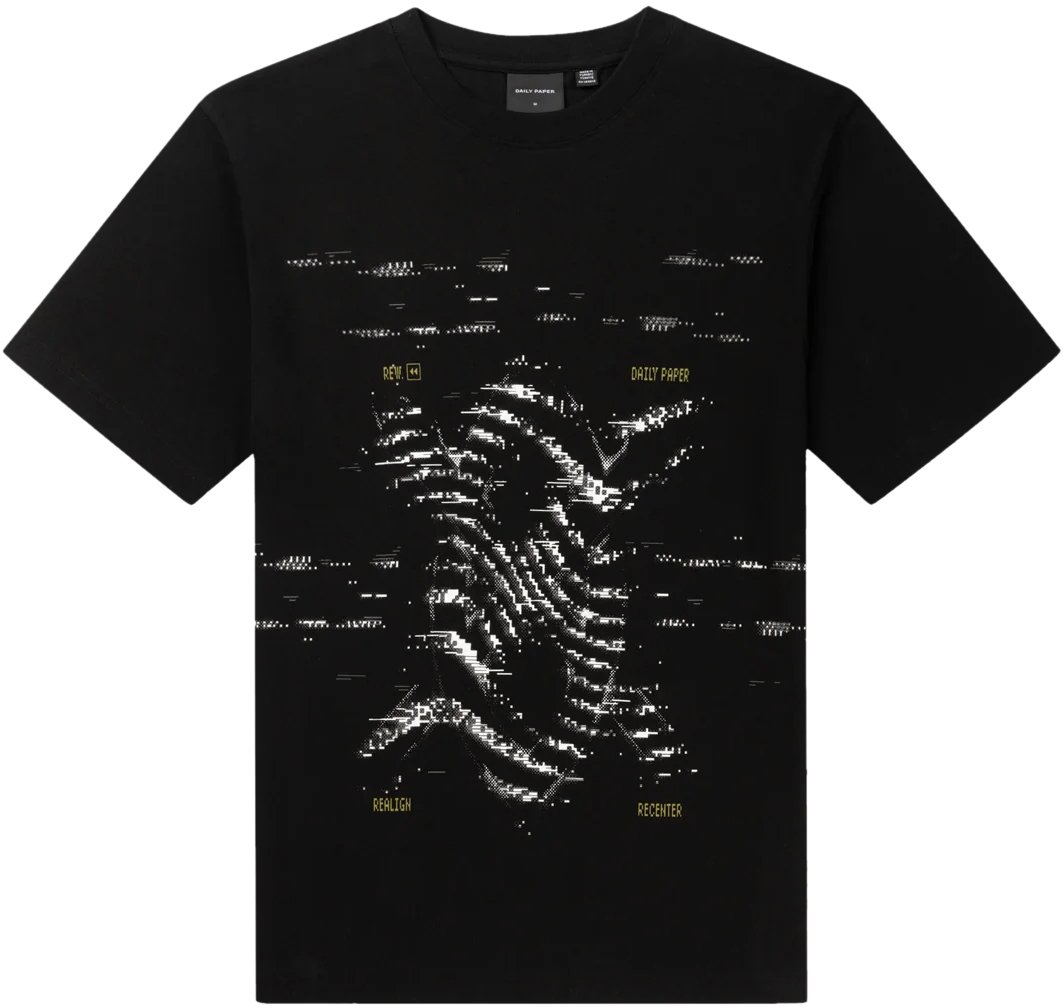 Daily Paper T-Shirts And Polos Black Zwart