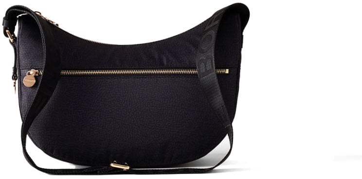 Borbonese LUNA HOBO MINI Bruin