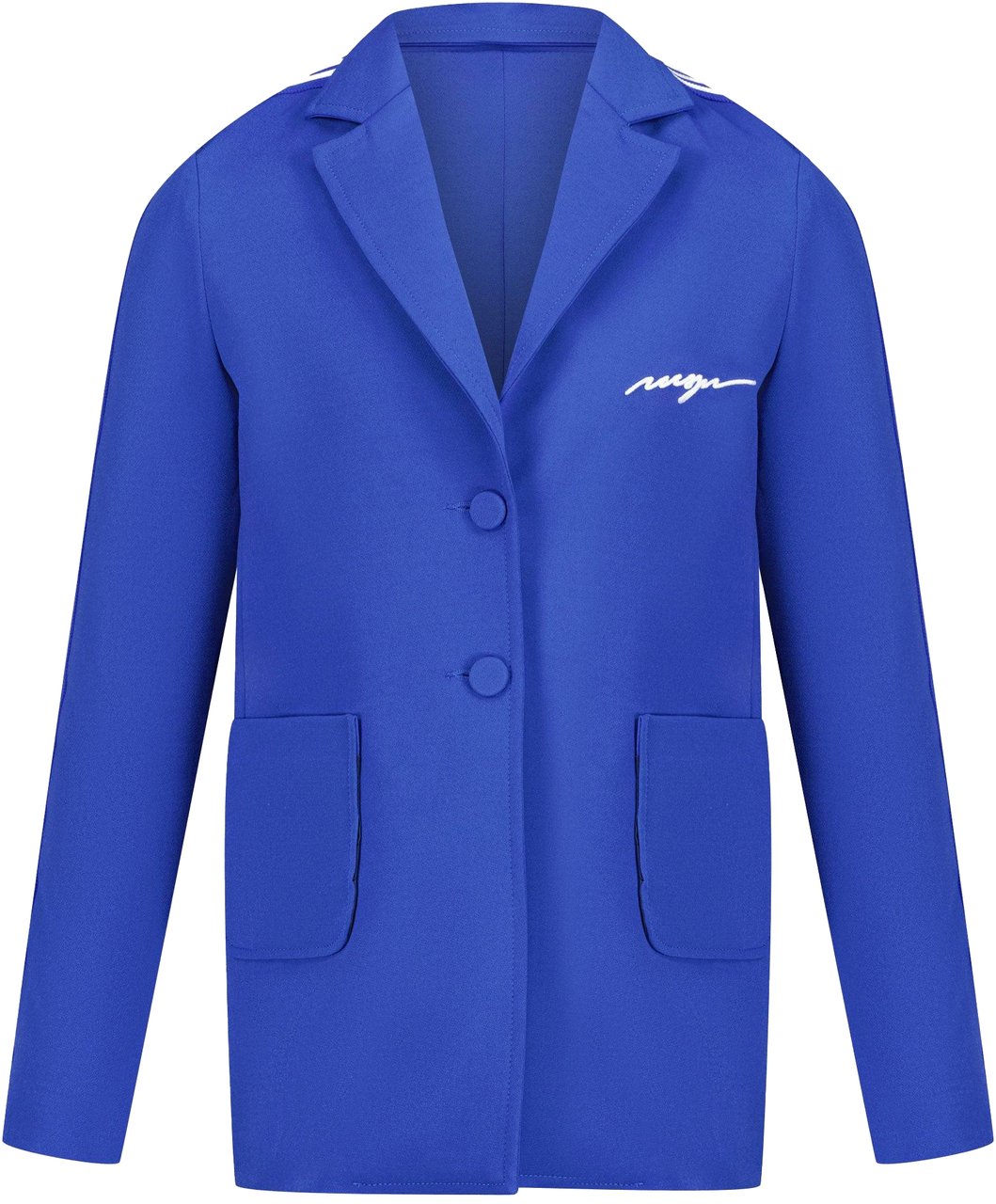 MSGM MSGM Meisjes Colbert Cobalt Blauw Blauw