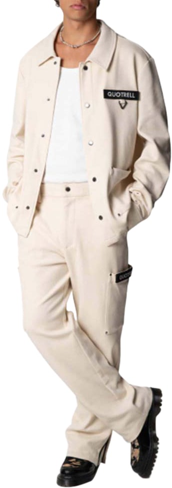 Quotrell Camilo Pants | Sand Beige