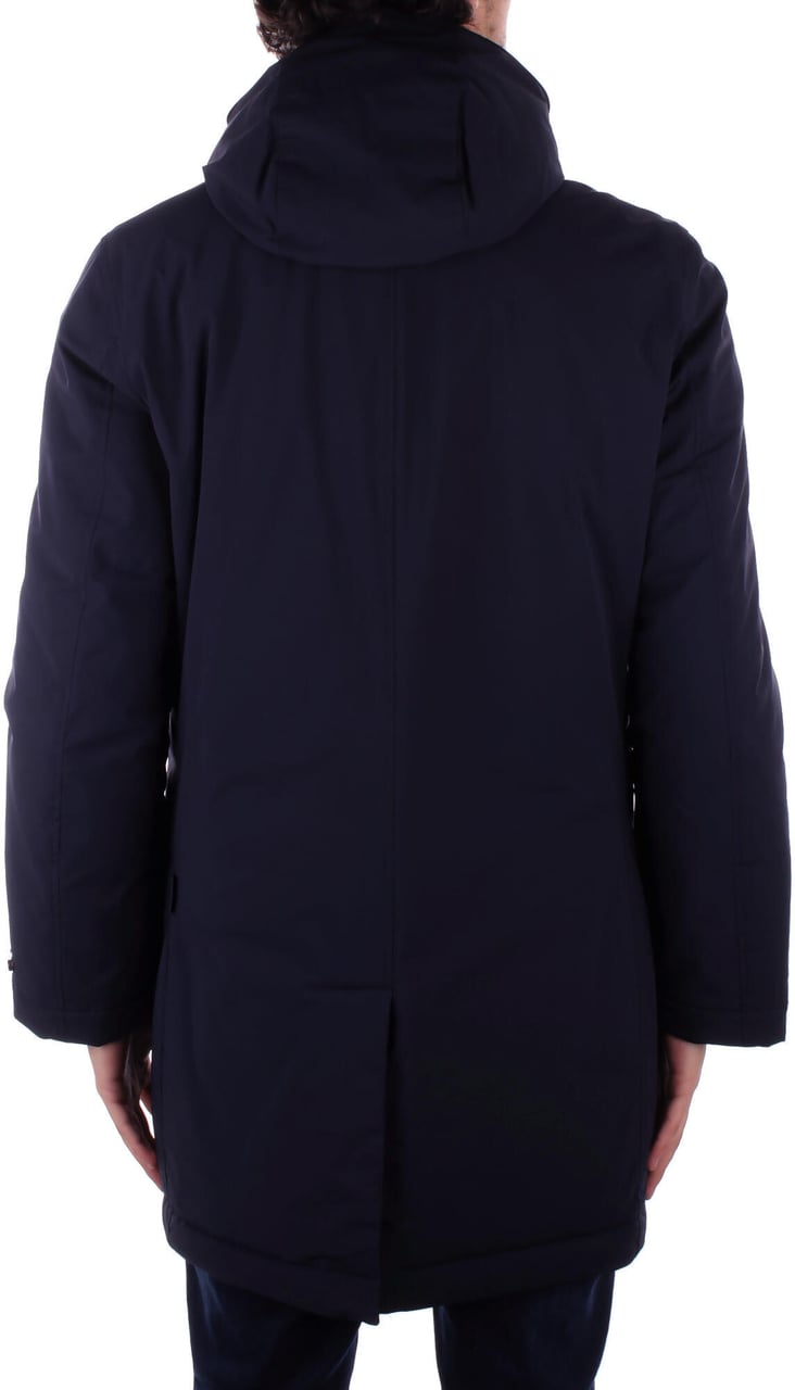 Woolrich Coats Blue Blauw