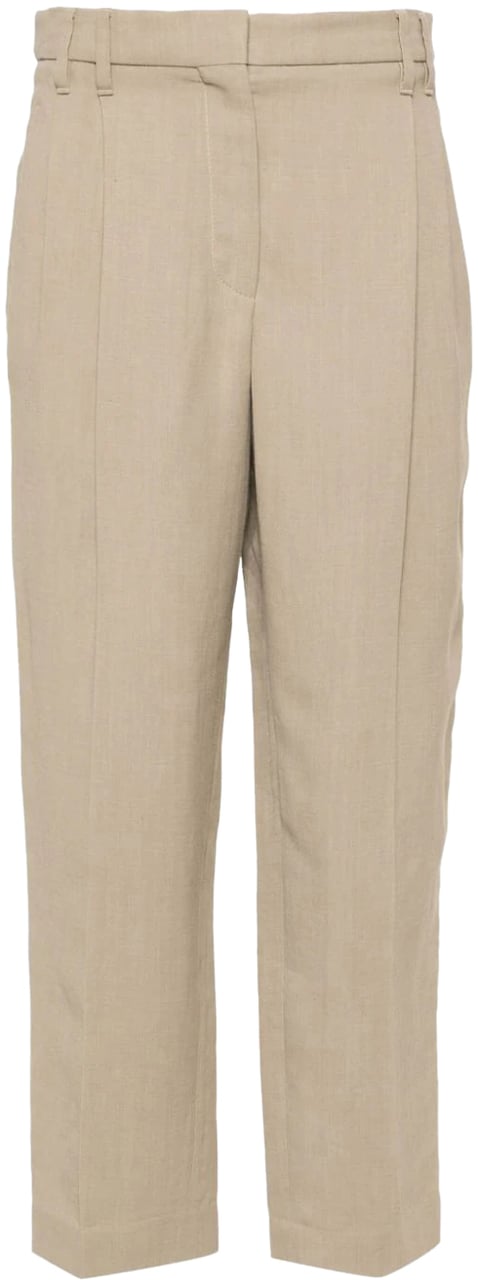 Brunello Cucinelli Pantalone Beige