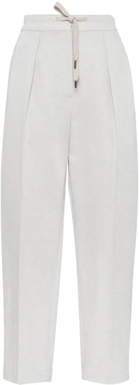 Brunello Cucinelli Pantalone Wit