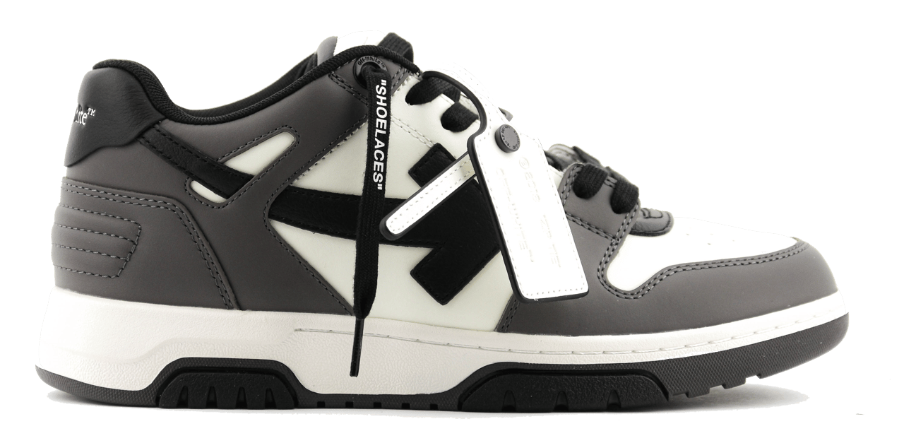 OFF-WHITE Off White Out Of Office Dark Grey Black Grijs