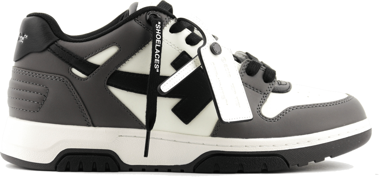 OFF-WHITE Off White Out Of Office Dark Grey Black Grijs
