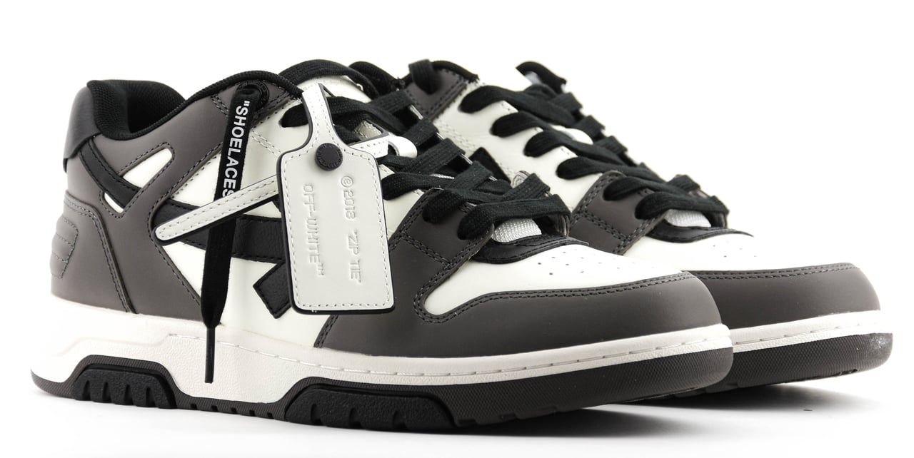 OFF-WHITE Off White Out Of Office Dark Grey Black Grijs
