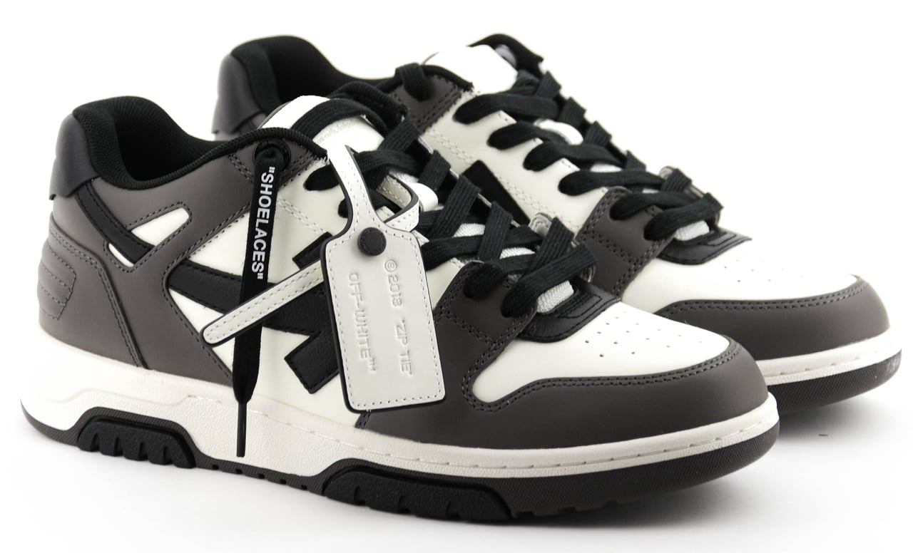OFF-WHITE Off White Out Of Office Dark Grey Black Grijs
