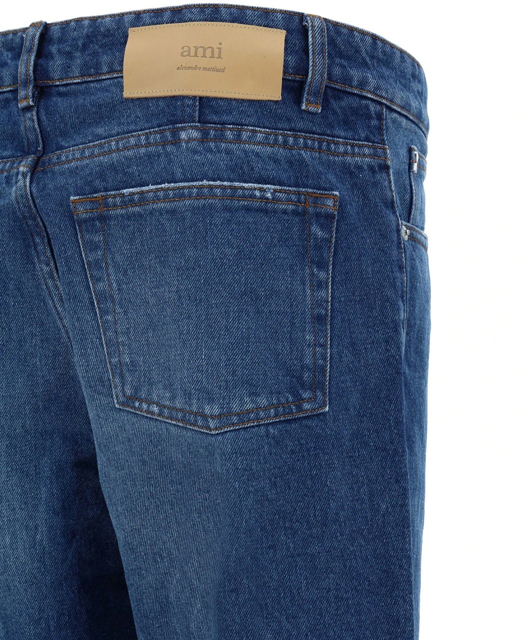 AMI Paris Trousers Blue Blauw