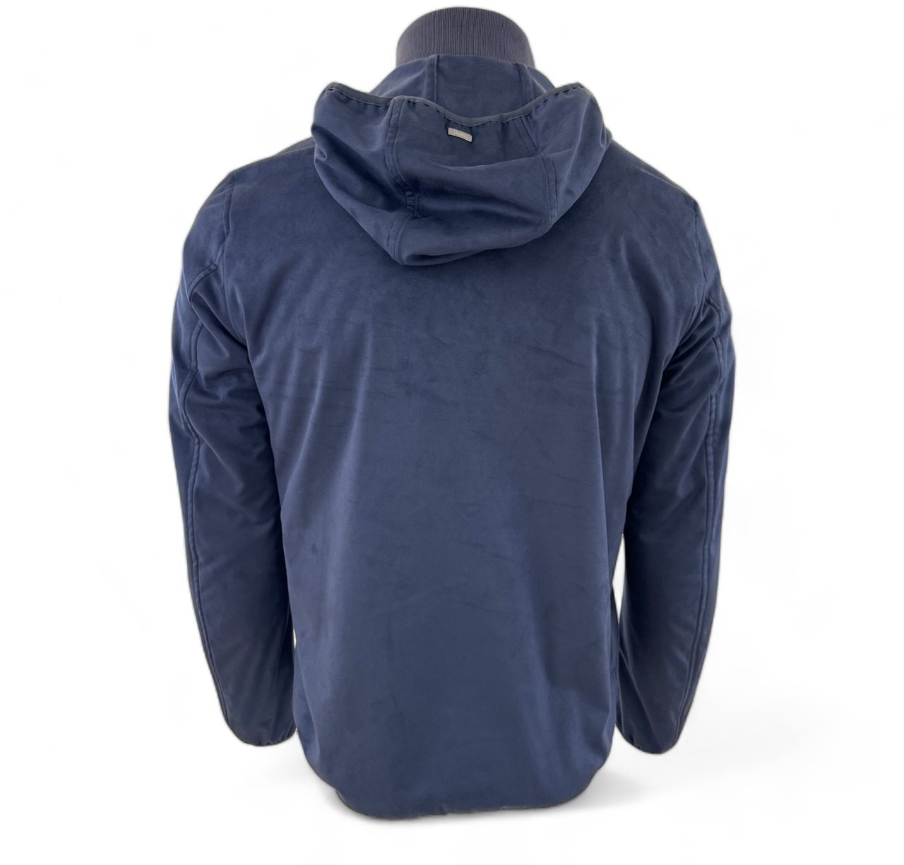 Herno Hooded jack blauw Blauw