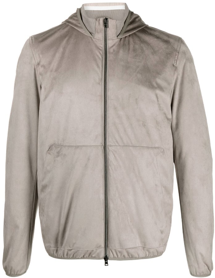 Herno Hooded jack taupe Taupe
