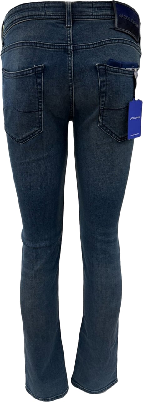 Jacob Cohen Nick Slim 912 Blauw