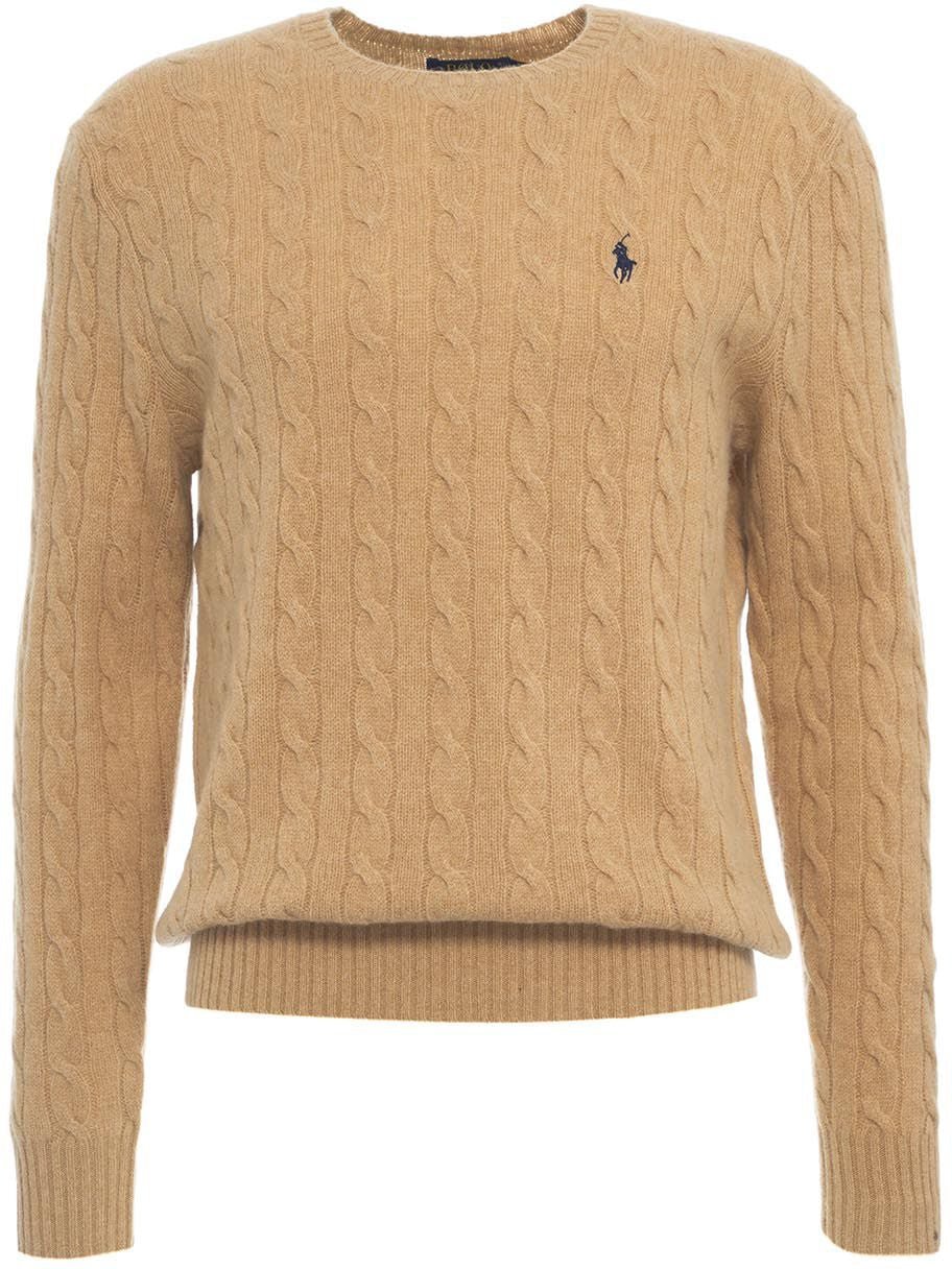Ralph Lauren Long Sleeve Sweater Brown Bruin