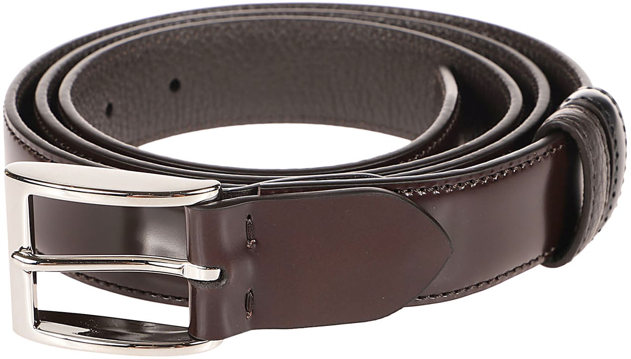 HOGAN Double Adjustable Belt Brown Bruin
