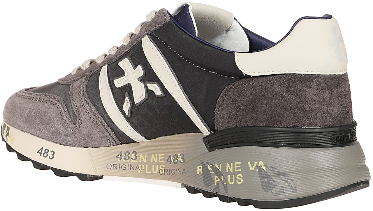 Premiata Lander Sneakers Grey Grijs
